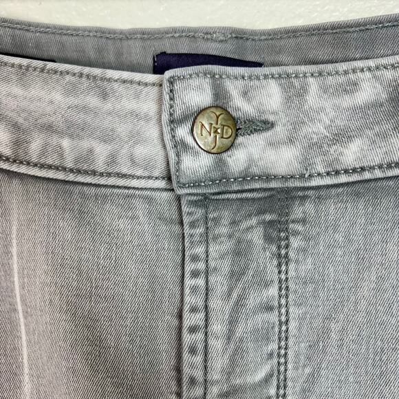 NYDJ Marilyn Straight Jeans Size 14 in Stone Gray Wash - Picture 2 of 6